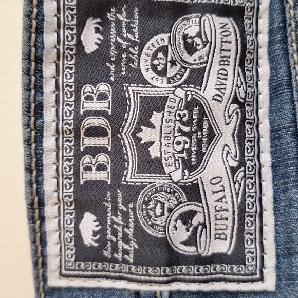 Buffalo David Bitton Men's Bootcut Jeans - Blue - Picture 3 of 10